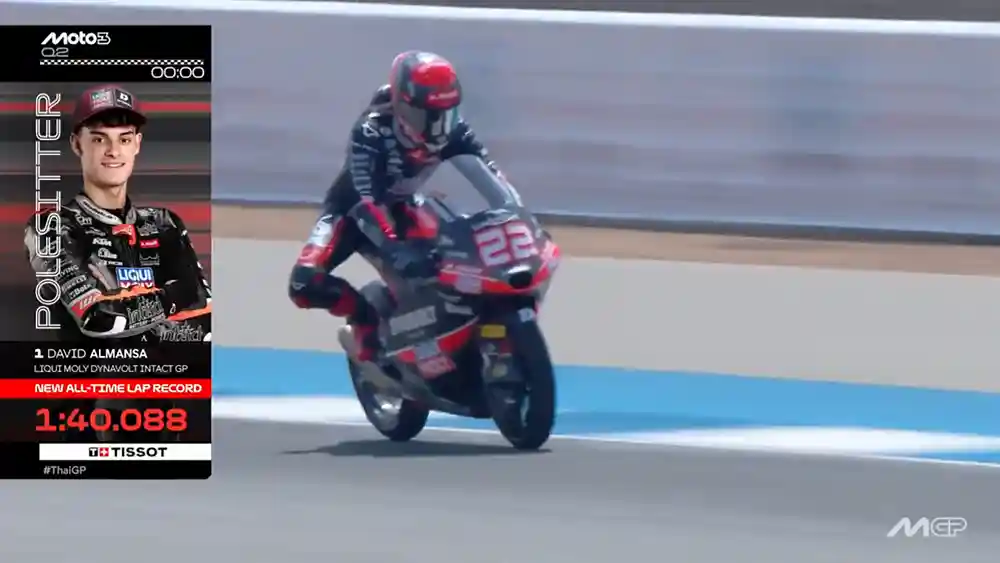 Hasil Kualifikasi Moto3 Thailand 2026