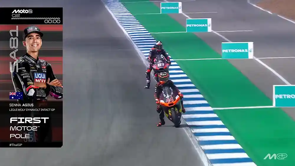 Hasil Kualifikasi Moto2 Thailand 2026 - Senna Agius