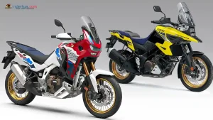 Honda CRF1100L Africa Twin vs Suzuki V-Strom 1050XT: Duel Adventure Touring Kelas Atas!