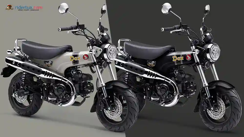 Honda, Dax, Honda ST125 Dax, ST125 Dax, motor mini, pembaruan, warna baru