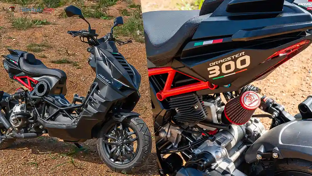 Italjet Dragster 300 vs Vespa GTS 300 Super Tech: Skuter 300cc Italia dengan Karakter Kontras 3 Italjet, Italjet Dragster 300, Italjet Dragster 300 Black Edition, Italjet Dragster, skutik sangar, motor matik