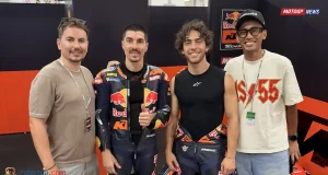 Jorge Lorenzo - Maverick Vinales - Enea Bastianini - Hafizh Syahrin