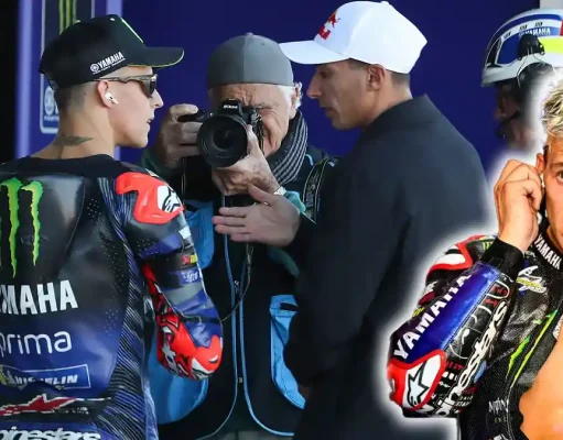 Toprak Razgatlioglu Samai Sektor Tikungan Quartararo Di Barcelona: Sasis Baru V4-M1 Ternyata Mengubah Karakternya Mulai Sekarang Toprak Razgatlioglu - Fabio Quartararo