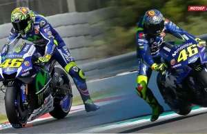 Valentino Rossi - Leg Wave - Leg Dangle