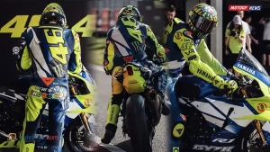 Valentino Rossi Masih Gacor! Hanya Tertinggal 1,8 Detik dari Pecco Bagnaia dalam Latihan di Mandalika 3 Valentino Rossi - Mandalika