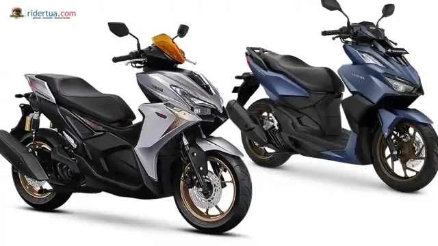 Yamaha Aerox Alpha vs Honda Vario 160 Yamaha Aerox Alpha vs Honda Vario 160: Duel Skutik Sporty di Indonesia!