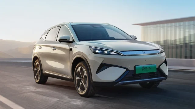 BYD Atto 3 Facelift Yuan Plus Meishan Automobile