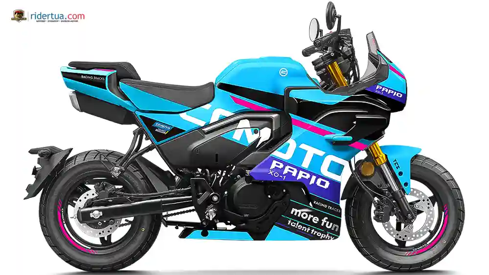 CFMoto, Papio, CFMoto XO Papio Racer, XO Papio Racer, motor mini, full fairing