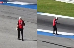 Gak Terima! Davide Tardozzi Datangi TKP ‘Kerb’ yang Bikin Ban Belakang Marc Marquez ‘Meledak’! Davide Tardozzi - Kerb Buriram - Marc Marquez