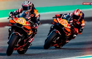 Manajer Tim Tech3 KTM Marah dan Kesal: Vinales dan Bastianini Bahkan Tidak Mampu Mendekati Performa Acosta dan Binder di GP Thailand Enea Bastianini - Maverick Vinales