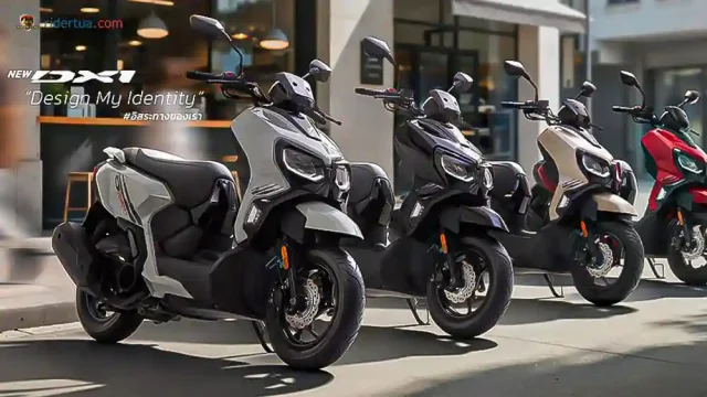 Matik Baru Asal Thailand GPX DX1 Ada Kesan Petualangnya Dijual Rp 28 Jutaan