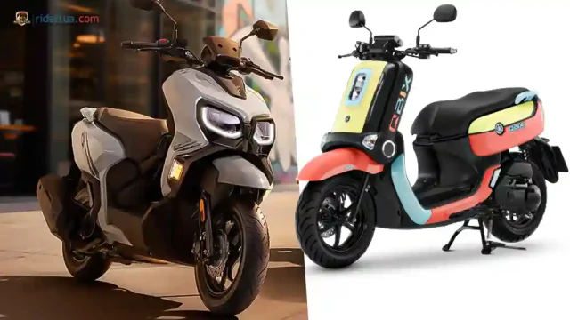 GPX DX1 vs Yamaha QBIX: Duel Skutik Urban dengan Desain Unik Harga Beda Segini