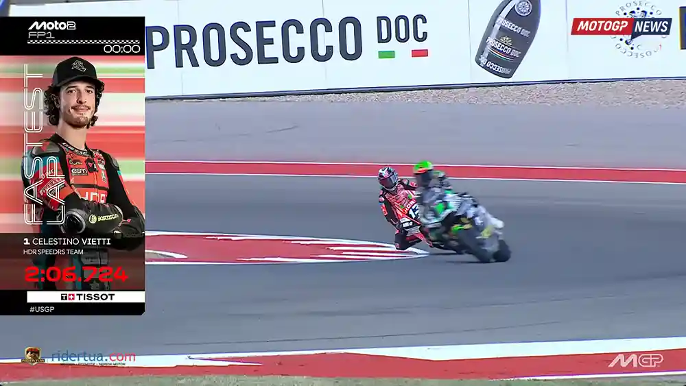 Hasil FP1 Moto2 Amerika 2026