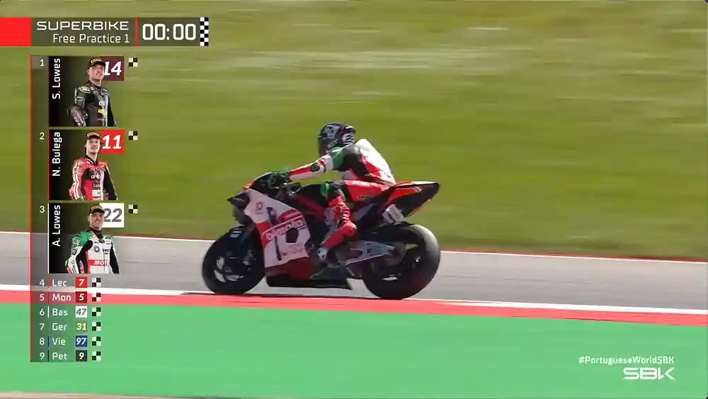 Hasil FP1 WSBK Portugal 2026