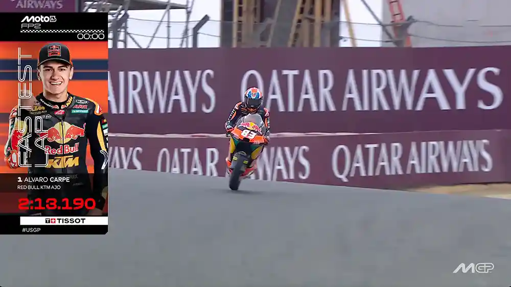 Hasil FP2 Moto3 Amerika 2026