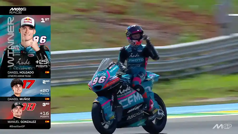 Hasil Race Moto2 Brasil 2026
