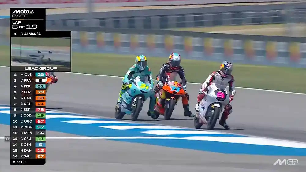 Hasil Race Moto3 Thailand 2026