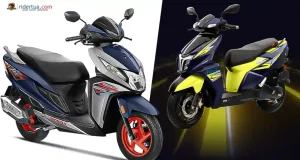 Honda Dio 125 X-Edition vs TVS Ntorq 125 XT: Skutik 125cc yang Tampil Nyentrik