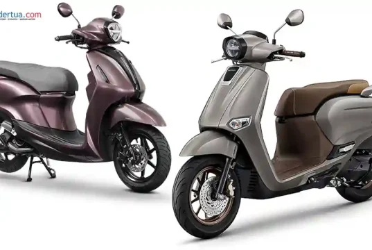 Honda Giorno+ vs Yamaha Grand Filano Hybrid: Duel Skutik 125cc Retro Premium!