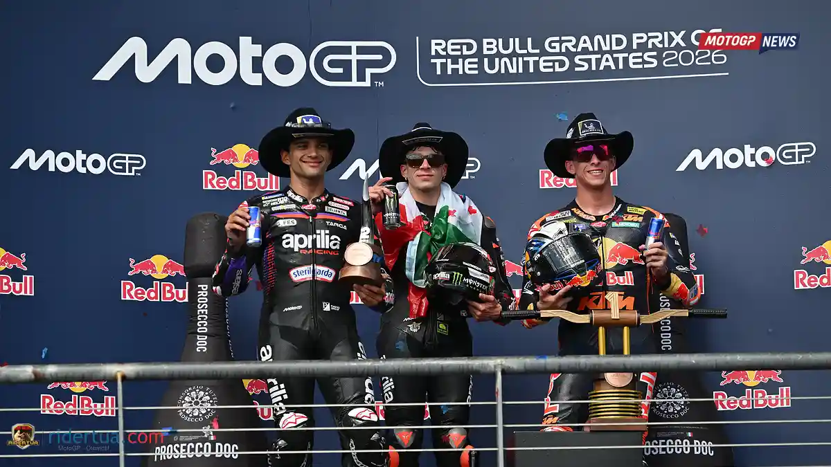 Jorge Martin - Marco Bezzecchi - Pedro Acosta