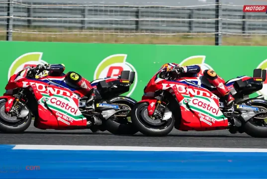 Luca Marini - Joan Mir - Honda HRC Castrol