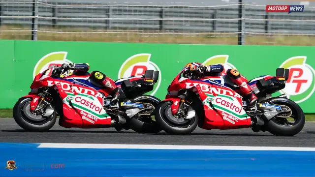 Luca Marini - Joan Mir - Honda HRC Castrol