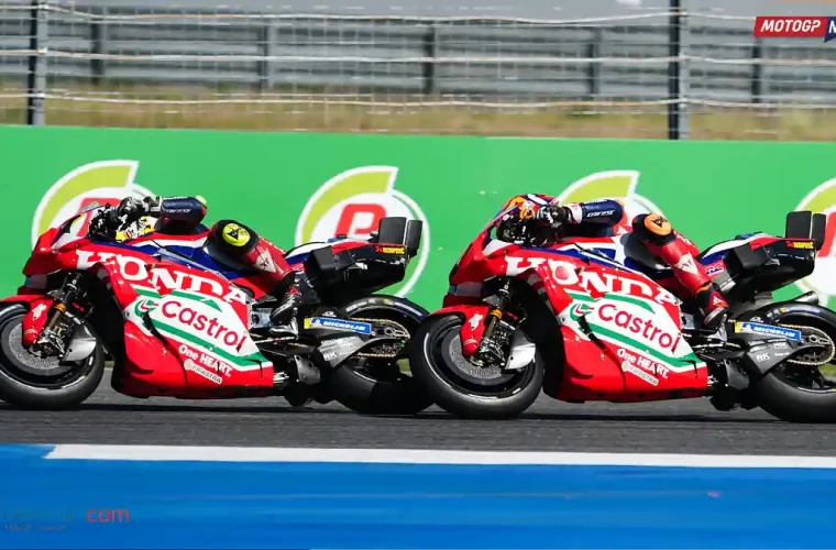 Luca Marini - Joan Mir - Honda HRC Castrol