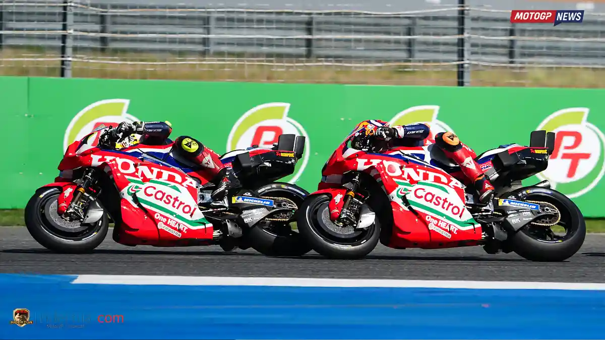 Belum Genap 1 Tahun, Kurt Trieb Meninggalkan Honda Balik Lagi ke KTM 3 Luca Marini - Joan Mir - Honda HRC Castrol