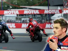 Luca Marini - Marc Marquez - Fabio Quartararo