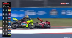 Marc Marquez - Fabio di Giannantonio - Crash