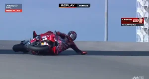 Marc Marquez Crash