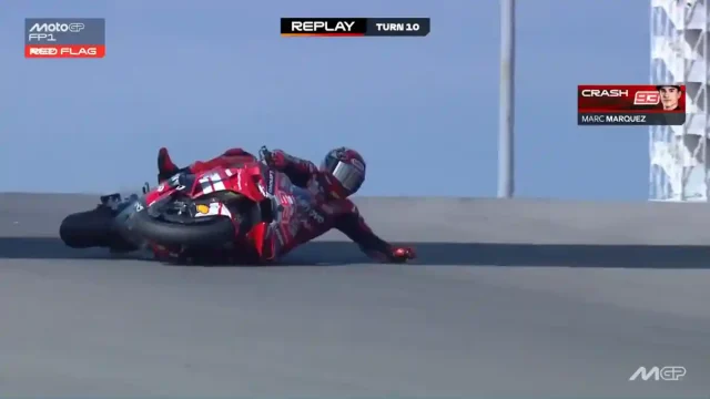 Marc Marquez Crash