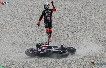 Tahta Joan Mir Sebagai ‘Raja Crash’ MotoGP Diberikan Kepada Marco Bezzecchi Marco Bezzecchi - Crash