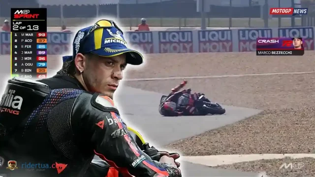 Marco Bezzecchi - Crash