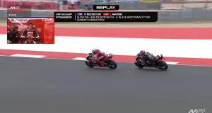 Marco Bezzecchi dan Luca Marini - Penalti