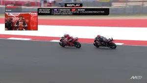 Marco Bezzecchi dan Luca Marini - Penalti