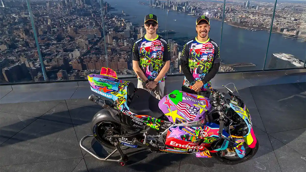 Pertamina Enduro VR46 GP America Livery 2026 - Spesial Livery Tim VR46