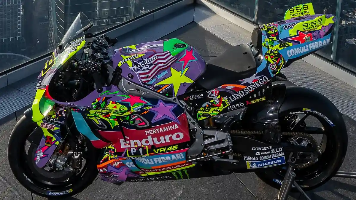 Pertamina Enduro VR46 GP America Livery 2026 - Spesial Livery Tim VR46