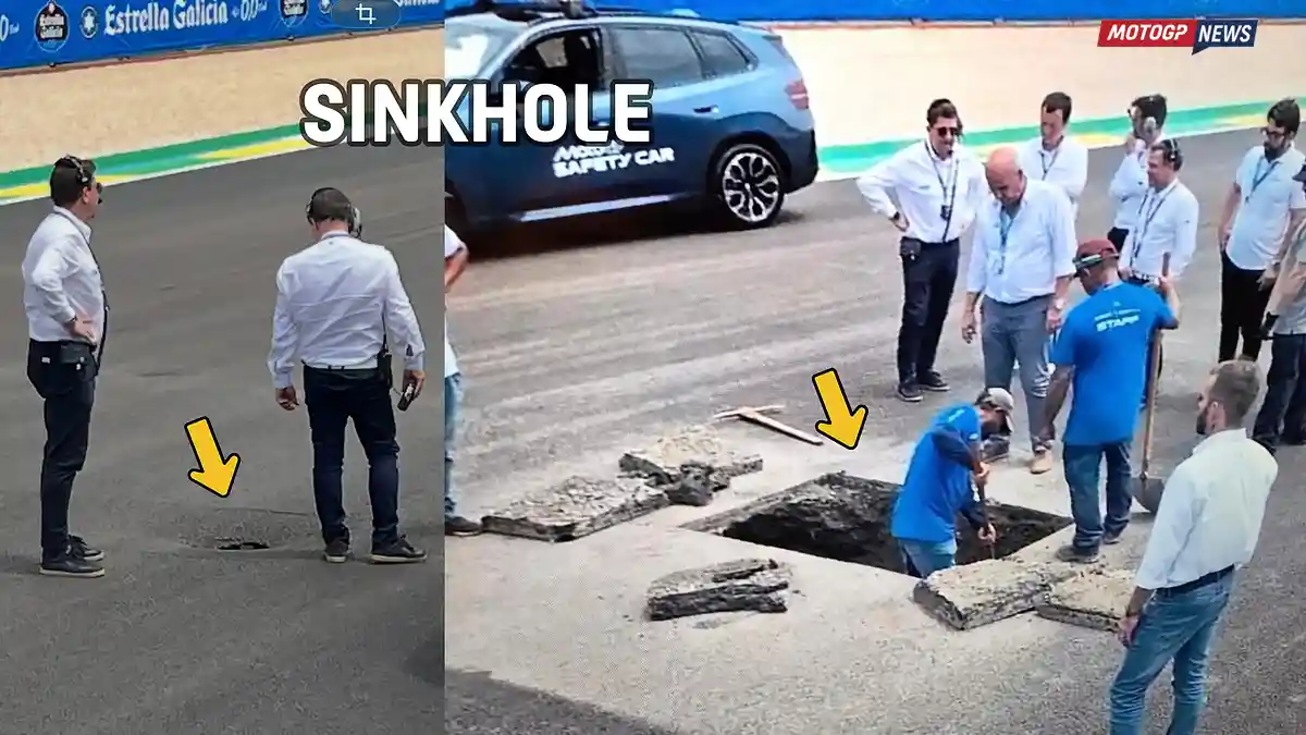 Sinkhole MotoGP Brasil - Race Director MotoGP