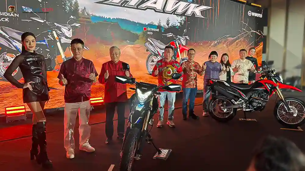 MForce, WMoto, WMoto Hawk 200i, Hawk 200i, motor petualang, motor trail, motor dual purpose