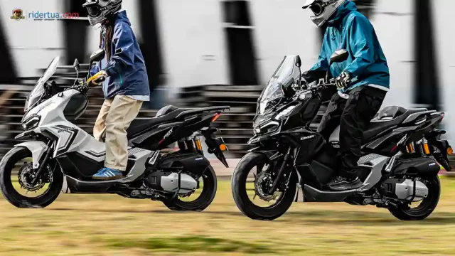 Tampilan Tangguh! Skutik Petualang Zonsen Falcon 150 ADV Tantang ADV160 Cuma Rp 27 Jutaan