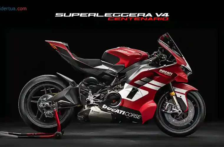 Panigale V4 Tapi Rata Kanan! Ducati Superleggera V4 Centenario Macam Motor Balap Buat Jalan Raya