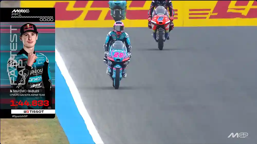 Hasil FP1 Moto3 Spanyol 2026