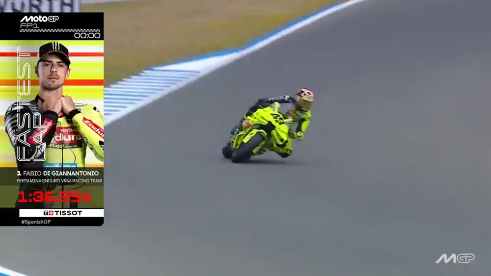 Hasil FP1 MotoGP Spanyol 2026