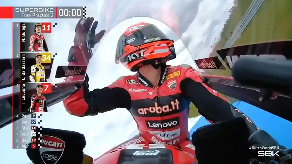 Hasil FP2 WSBK Belanda 2026