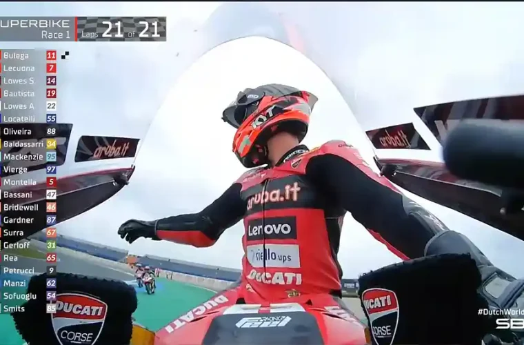 Hasil Race 1 WSBK Belanda 2026