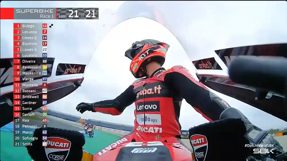 Hasil Race 1 WSBK Belanda 2026