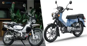 Honda Cross Cub 110 vs Jialing Cross 125X: Duel Bebek Adventure Harga Lebih Murah