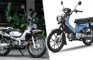Honda Cross Cub 110 vs Jialing Cross 125X: Duel Bebek Adventure Harga Lebih Murah