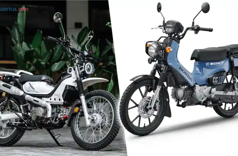 Honda Cross Cub 110 vs Jialing Cross 125X: Duel Bebek Adventure Harga Lebih Murah